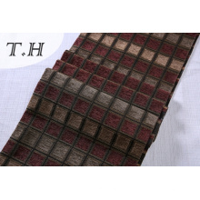 Tissu Jacquard Chenille Grid 2017 Conçu par la Chine